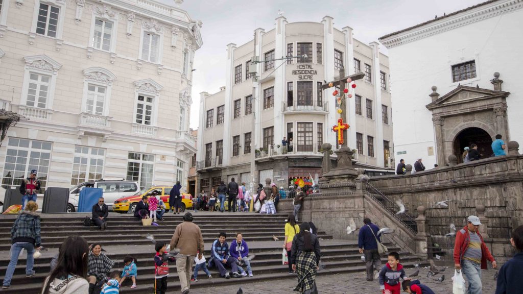 Capilla de Cantuña, Plaza San Francisco, Quito, Ecuador