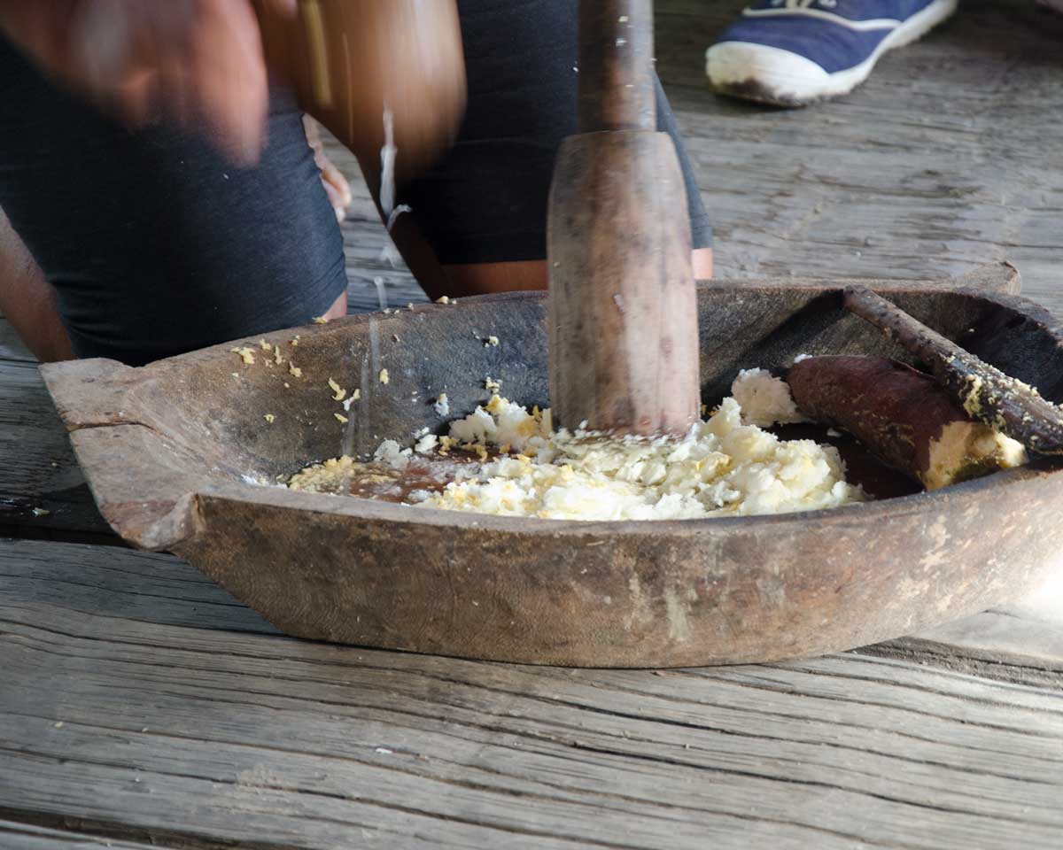 Making Chicha de Yuca, Puerto Napo, Ecuador | ©Angela Drake Making Chicha de Yuca, Puerto Napo, Ecuador | ©Angela Drake