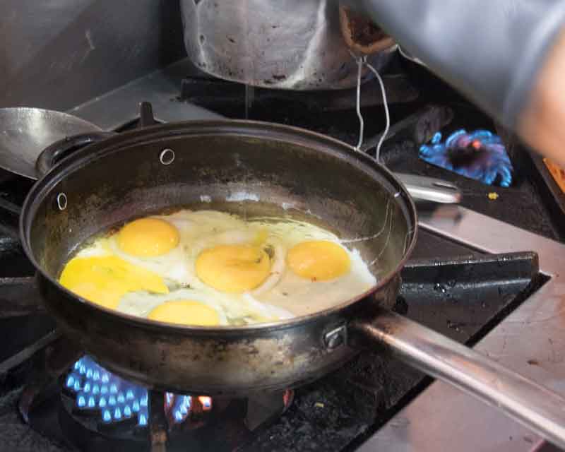 Add two eggs per person. Add two eggs per person; recipe for tigrillo