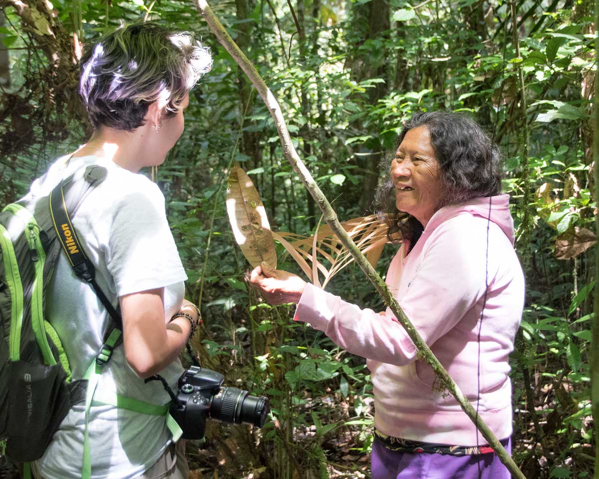 Mama Rora, Siona Guide in the Upper Cuyabeno, Ecuador | ©Angela Drake Mama Rora, Siona Guide in the Upper Cuyabeno, Ecuador | ©Angela Drake