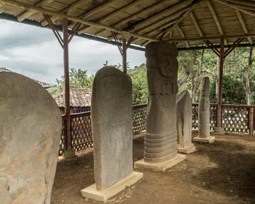 Statues at El Tablon, San Agustin, Colombia | ©Ernest Scott Drake Statues at El Tablon, San Agustin, Colombia | ©Ernest Scott Drake
