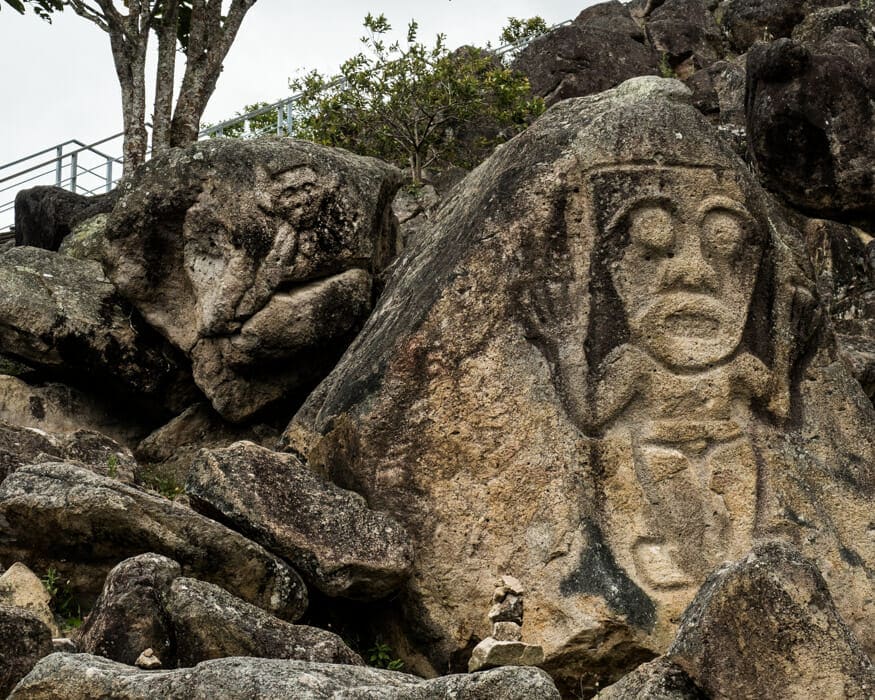 The most prominent petroglyph at La Chaquira, San Agustin, Colombia | ©Ernest Scott Drake The most prominent petroglyph at La Chaquira, San Agustin, Colombia | ©Ernest Scott Drake
