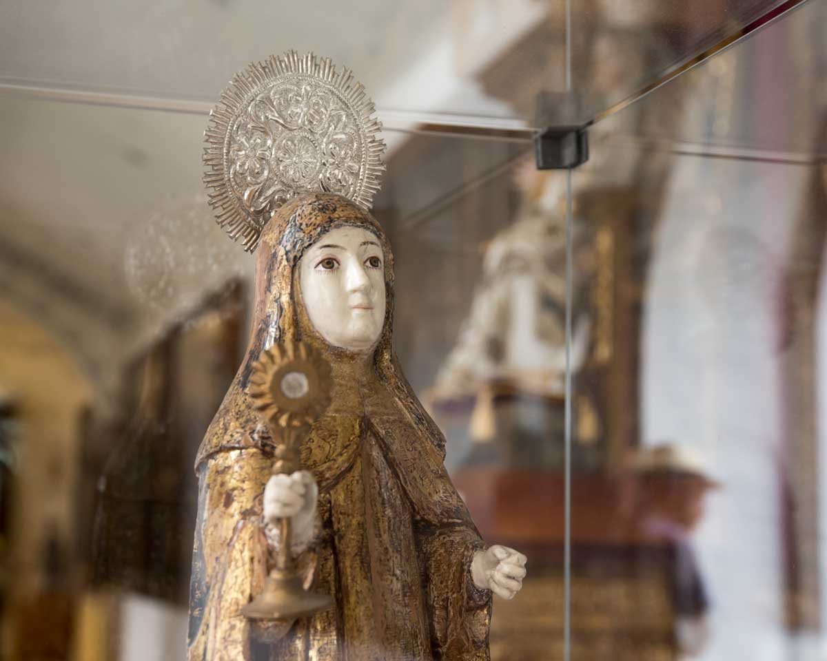 Santa Clara de Assisi, San Francisco Church Museum, Quito | ©Angela Drake Santa Clara de Assisi, San Francisco Church Museum, Quito | ©Angela Drake
