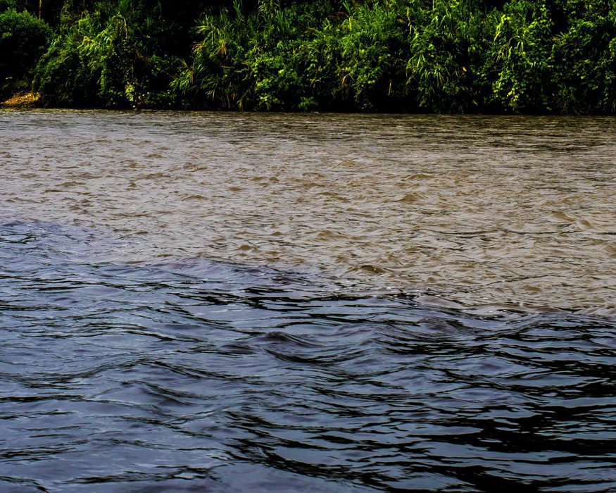 The very different colors of the Shaime and Nangartiza Rivers | © Ernest Scott Drake The very different colors of the Shaime and Nangartiza Rivers | © Ernest Scott Drake
